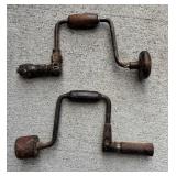 Four Vintage Drill Braces