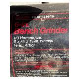 Sears Craftsman 6 Inch Bench Grinder Model: 319.190400