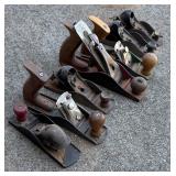 Assorted of Vintage Planers