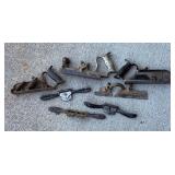 Vintage Swing Fence Tongue and Groove Planers, Abbet and Fillaster Planes