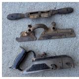 Vintage Swing Fence Tongue and Groove Planers, Abbet and Fillaster Planes