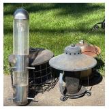 Bunch of Bird Feeders