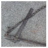 Vintage Fence Stretcher and Tire Repair Tube Volcanizer