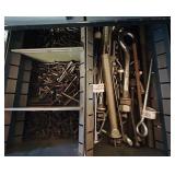 Metal Hanging Shop Drawers with Contents