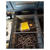 Metal Hanging Shop Drawers with Contents