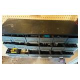 Metal Hanging Shop Drawers with Contents