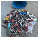 Bucket of Various Tools and More