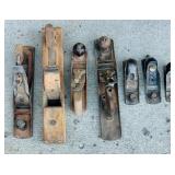 (7) Vintage Wood Planers