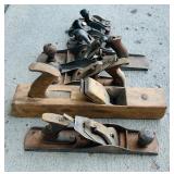 (7) Vintage Wood Planers