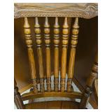 Vintage Rocking Wooden Chair