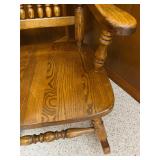 Vintage Rocking Wooden Chair