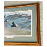 Ron Van Gilder Limited Edition Signed Windy Waters-Bluebirds Framed Print
