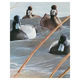 Ron Van Gilder Limited Edition Signed Windy Waters-Bluebirds Framed Print