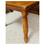 Vintage Two Tiered Wooden Accent / End Table