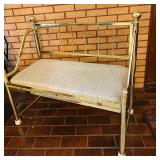 Vintage Brass Bench