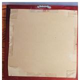 Vintage Framed Needlepoint Owl