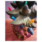 Lighted Ceramic Christmas Tree