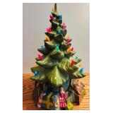 Lighted Ceramic Christmas Tree