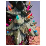 Lighted Ceramic Christmas Tree