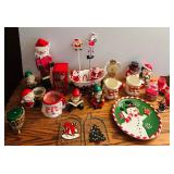 Assorted Collection of Christmas Decor Items