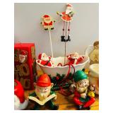 Assorted Collection of Christmas Decor Items