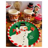 Assorted Collection of Christmas Decor Items