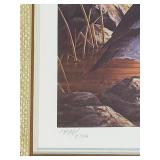 Robert Hautman Minnesota Buffalo Heads Duck Stamp Print, Numbered / Signed