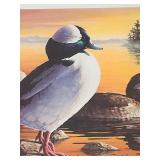Robert Hautman Minnesota Buffalo Heads Duck Stamp Print, Numbered / Signed
