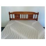 Vintage Wooden Headboard