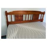 Vintage Wooden Headboard