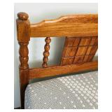 Vintage Wooden Headboard