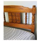 Vintage Wooden Headboard