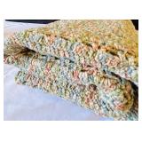 Vintage Handknit Blanket