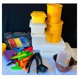 Tupperware, Chip Clips, Utensil Holder and More!