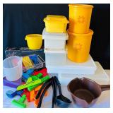 Tupperware, Chip Clips, Utensil Holder and More!