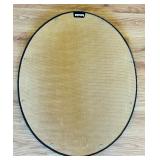 Vintage Oval Framed Art Print