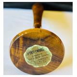 Two Vintage Decorative Myrtle Wood Pieces