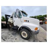 1996 Ford Louisville Crane Truck - National Articulating Crane N80