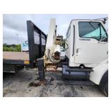 1996 Ford Louisville Crane Truck - National Articulating Crane N80