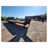 2000 ABU Equipment Trailer - Gooseneck Deckover