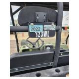 2008 Polaris Ranger 700XP w/ snowplow