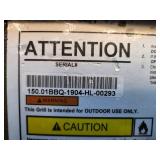 Traeger Electrical Pellet Grill Model BBQ150.01