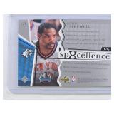 Latrell Sprewell 2003 SPX No. 127 and Numbered 2150/3999