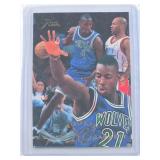 Kevin Garnett Rookie 95-96 Flair #206 - Minnesota Timberwolves Basketball Card