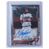 Lot of 3 - Malfrin Sosa, Kaelen Culpepper 1st Bowman Chrome Refractor, and Danny De Andrade Danny De Andrade 1st Bowman Numbered 138/150