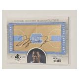 Michael Jordan On Card Auto!! 2012 Upper Deck