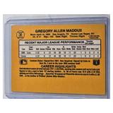 Greg Maddux Rookie 1986 Leaf  #36 - Chicago Cubs Baseball Card