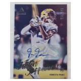 Justin Jefferson 2020 Panini Luminance Rookie Auto RC #117 and Numbered 285/299