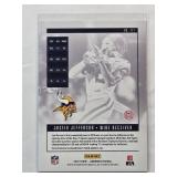 Justin Jefferson 2020 Panini Luminance Rookie Auto RC #117 and Numbered 285/299