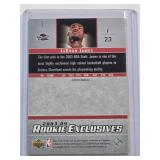 LeBron James 2004 Upper Deck Rookie Exclusives #1